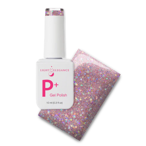 P+ Free Spirit Glitter Gel Polish, 10 mL