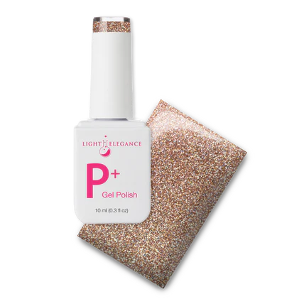 P+ Mercury Meltdown Glitter Gel Polish, 10 mL