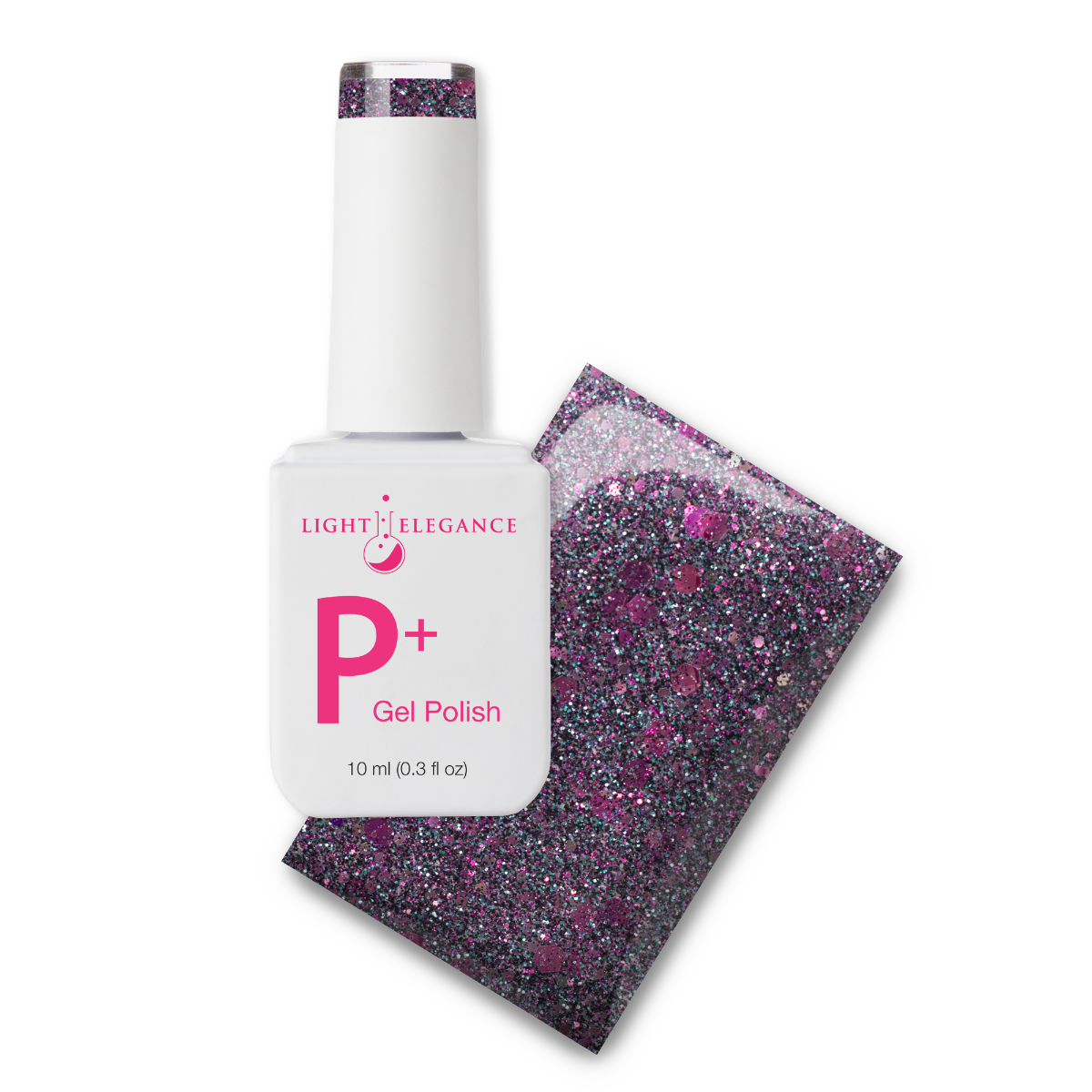P+ Part Time Pessimist, Glitter Gel Polish, 10 m