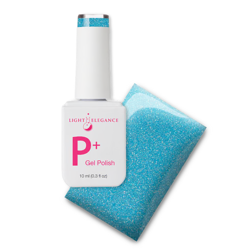 P+ Stay Cool Glitter Gel Polish, 10 mL