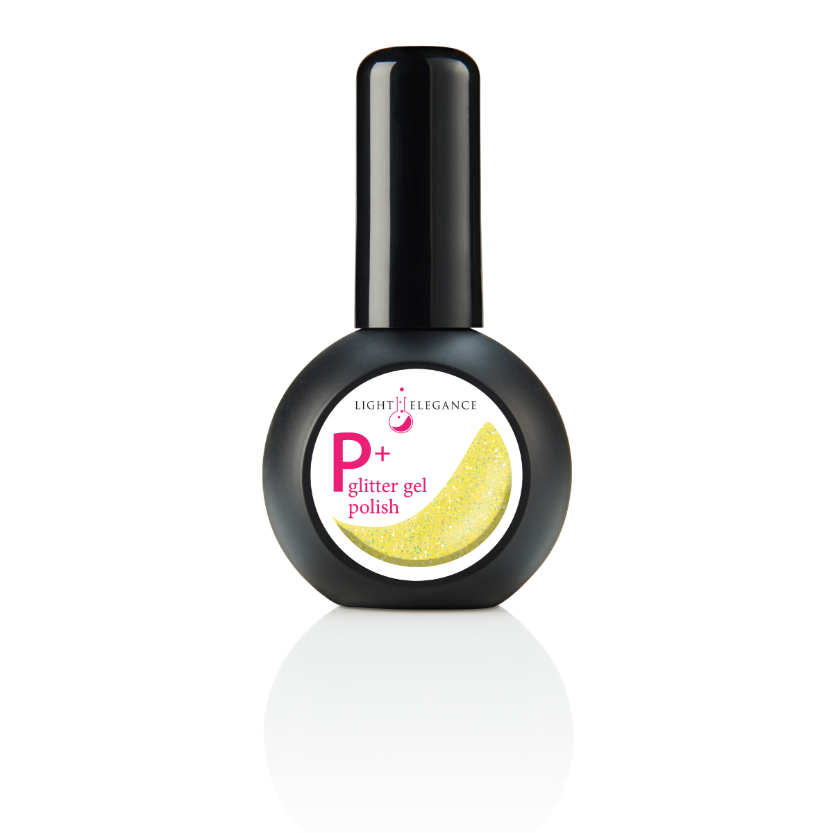 P+ Sugar Drop, Glitter Gel Polish, 15 ml (D)