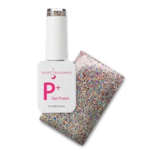 P+ The Elvis Pelvis, Glitter Gel Polish, 10 ml