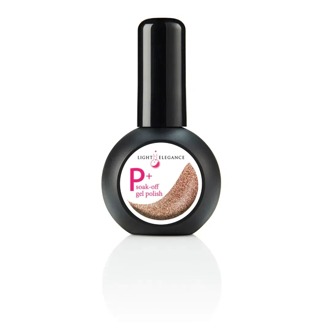 P+ Tour Guide, Glitter Gel Polish, 15 ml (D)