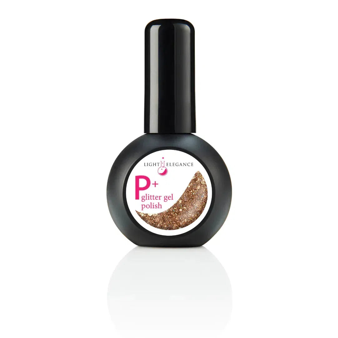 P+ What’s Your Alibi?, Glitter Gel Polish, 15 ml (D)