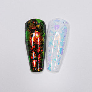 RI- Mermaid Flakes set of 7 Colors-Pigments/Flakes/Chromes-Red Iguana LLC-Gel Essentialz
