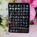 RI- Paradise Garden Stamping Plate-Stamping-Red Iguana LLC-Gel Essentialz
