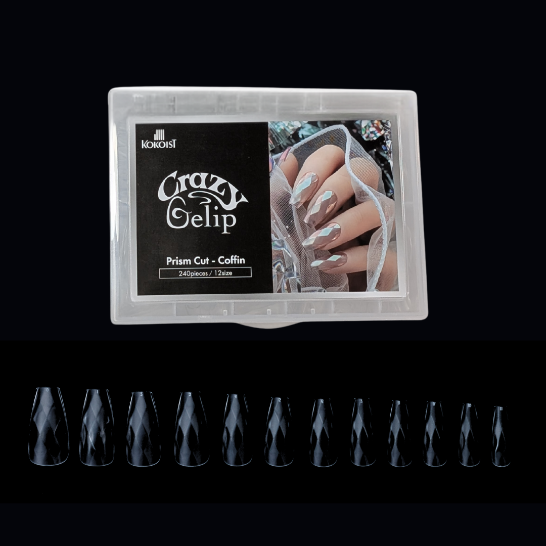 Crazy Gelip - Prism Cut, Coffin-Kokoist-Gel Essentialz