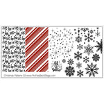 PF Stamping Plate Christmas Patterns 3 - Gel Essentialz