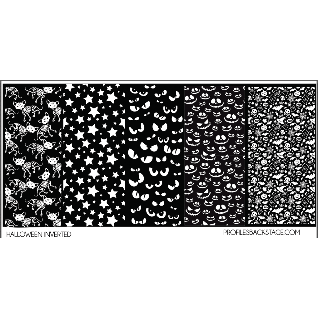 PF Stamping Plate Halloween Inverted 2020