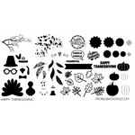 PF Stamping Plate Happy Thanksgiving 2020