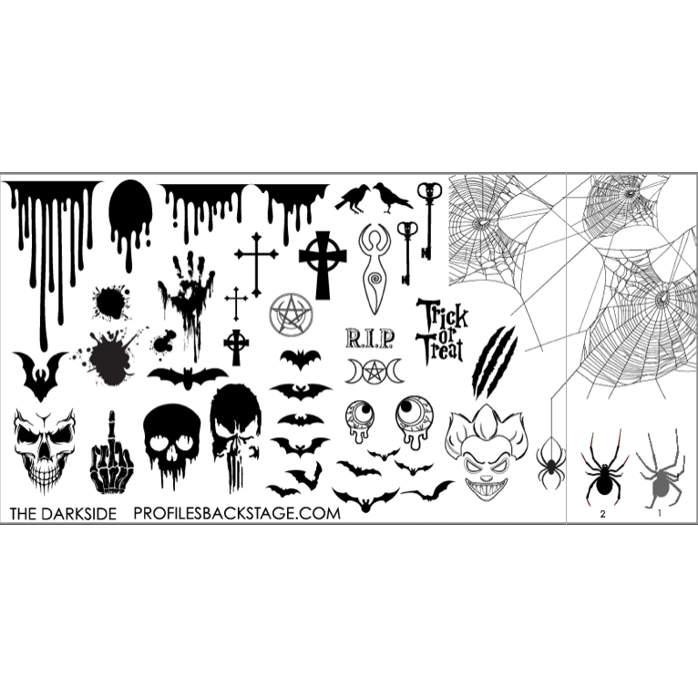 PF Stamping Plate The Darkside