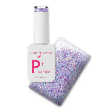 P+ In My Happy Place, Glitter Gel Polish, 10 ml