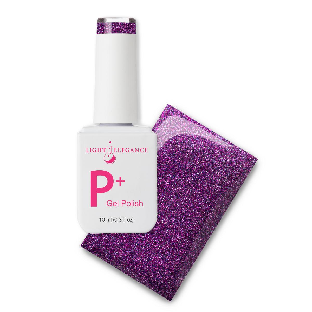 P+ Intoxicating, Glitter Gel Polish, 10 ml