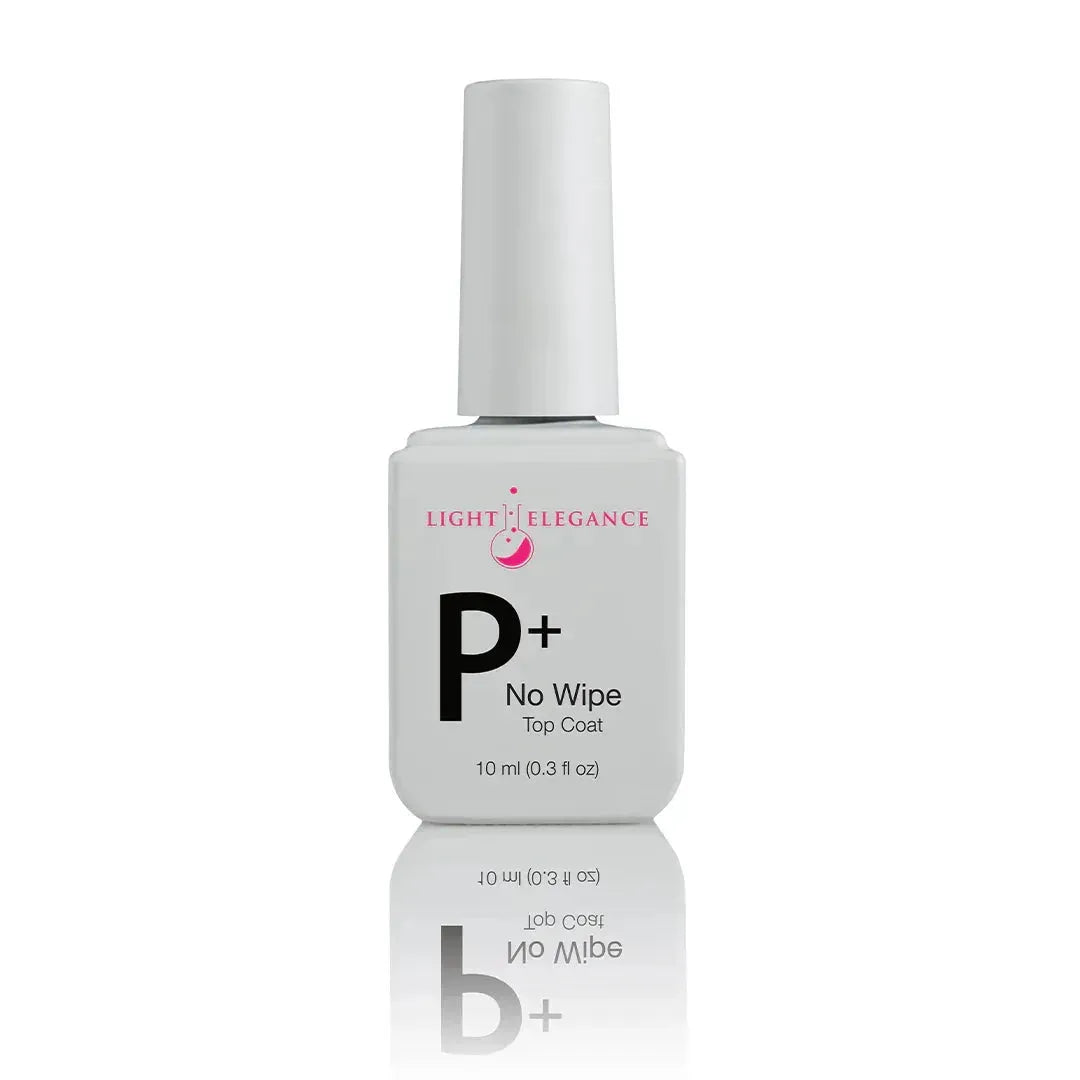 P+ No Wipe Top Coat, 10 ml-Top Gloss Gels-Light Elegance-Gel Essentialz