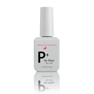 P+ No Wipe Top Coat, 10 ml-Top Gloss Gels-Light Elegance-Gel Essentialz