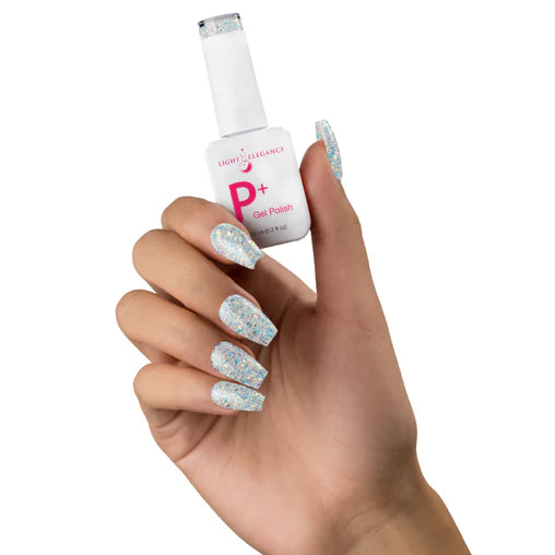 P+ Ice Cream, You Scream, Glitter Gel Polish, 10 ml