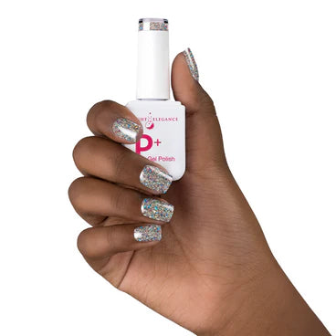 P+ The Elvis Pelvis, Glitter Gel Polish, 10 ml