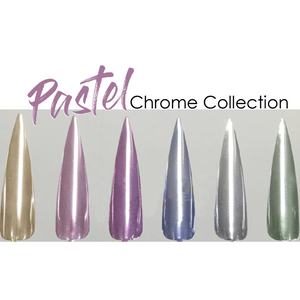 Pastel Chrome Powder Set 6pc