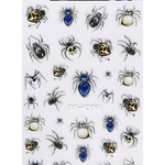 Pasties Decals - 3D Fancy Spiders