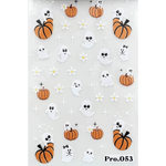 Pasties Decals - 3D Ghostly Pumpkins