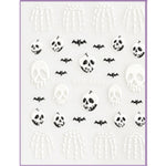 Pasties Decals - 3D Spooky Melting Skulls