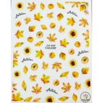 Pasties Decals - Autumn Leaves Yellow