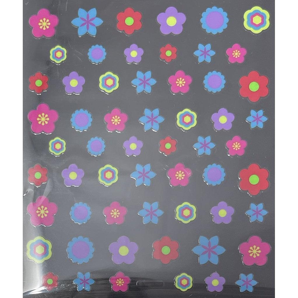 Pasties Decals - Bright Summer Flowers