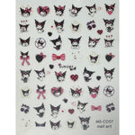Pasties Decals - Dark Kitty