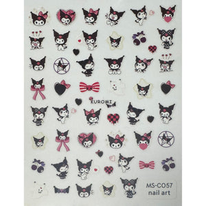 Pasties Decals - Dark Kitty