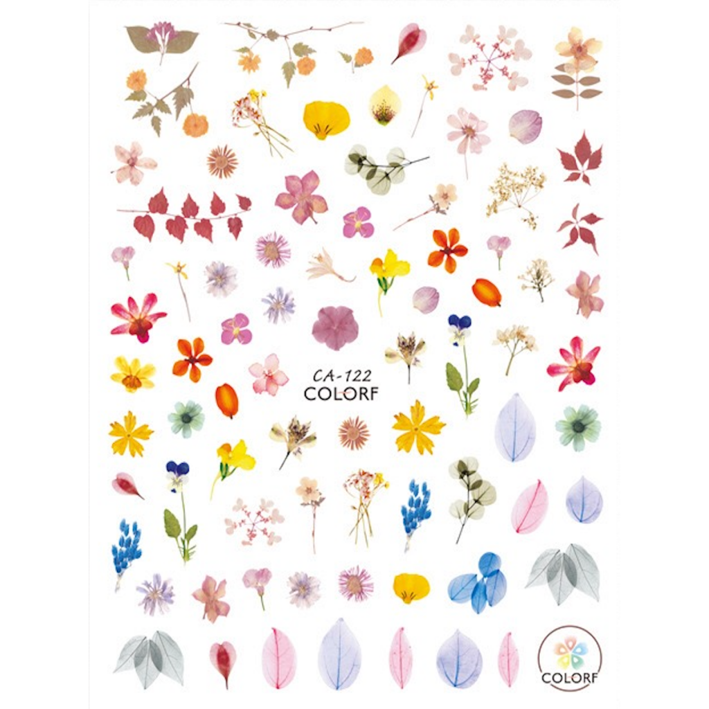 Pasties Decals - Dried Flowers