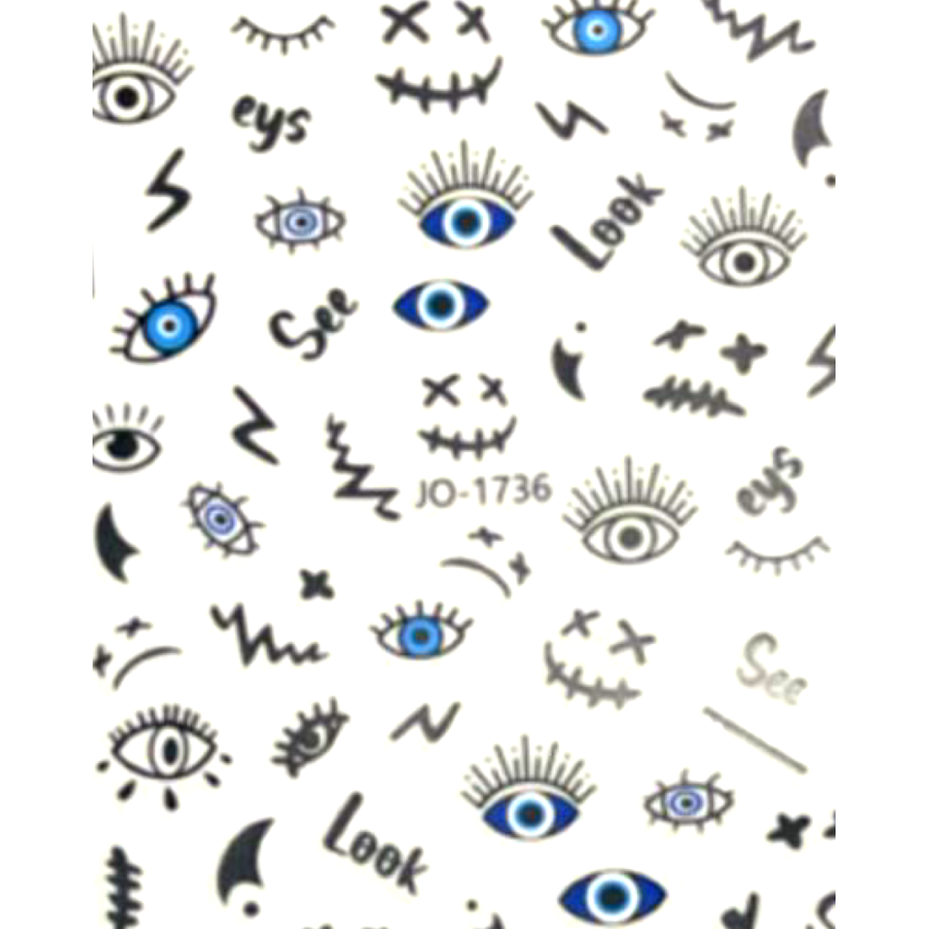 Pasties Decals - Evil Eye