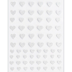 Pasties Decals - Flash Glitter Hearts