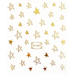 Pasties Decals - Gold Stars