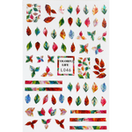 Pasties Decals - Holo Colorful Autumn Leaves