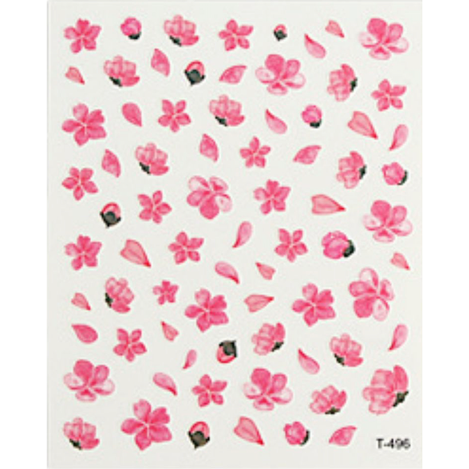 Pasties Decals - Pink Bouquet