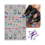 Pasties Decals - Rainbow Halloween