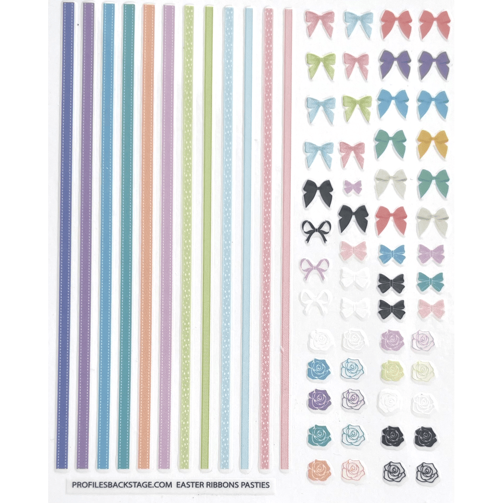 Pasties Decals - Ribbons