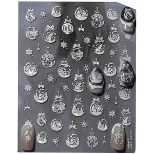 Pasties Decals - Snow Globes