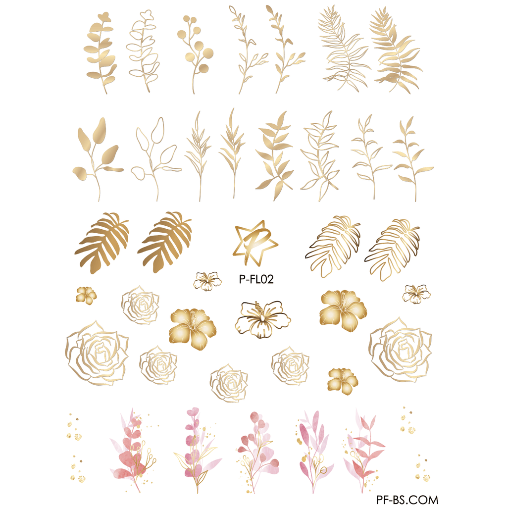 Pasties Decals - Summer Gold Designs