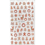 Pasties Textured 5D Decals - Gingerbread