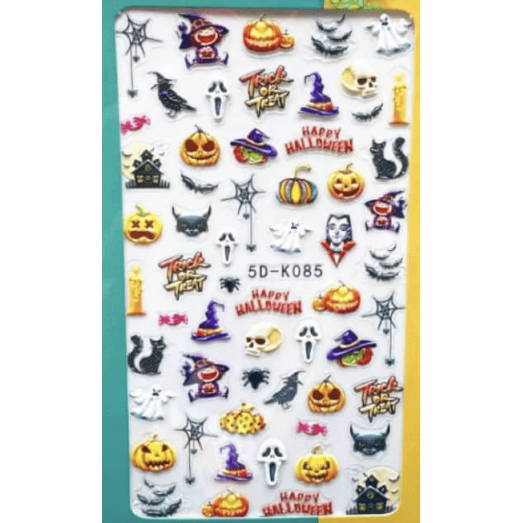 Pasties Textured 5D Decals - Halloween