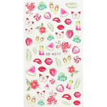 Pasties Textured 5D Decals - Strawberries