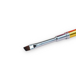 RI- Angled Nail Art Brush-Nail Art Brush-Red Iguana LLC-Gel Essentialz