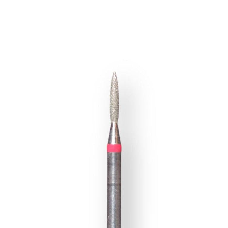 RI-  Diamond Nail Bit Flame #2 - 1.4mm (Small Diamond)