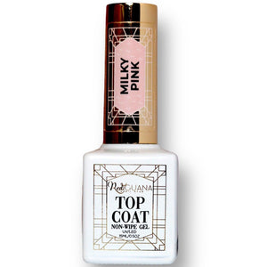 RI- Top Coat Non-Wipe MILKY PINK-Top Coats-Red Iguana LLC-Gel Essentialz