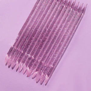 Pink Cuticle Sticks - 55 pc