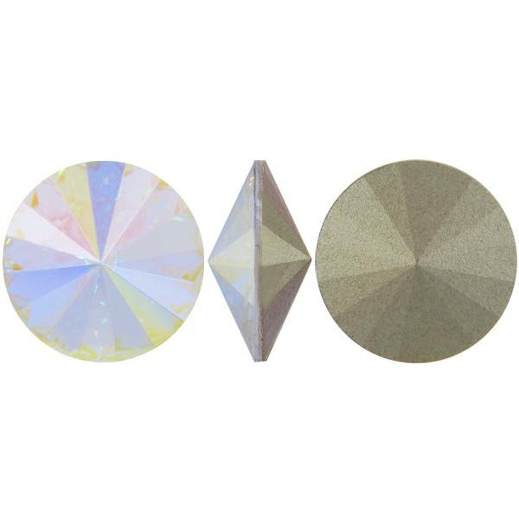 RIVOLI CRYSTAL AB 12mm 2PC