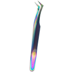 Rainbow Bent Tip Tweezers