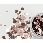 Rose Gold Love Glitter Mix