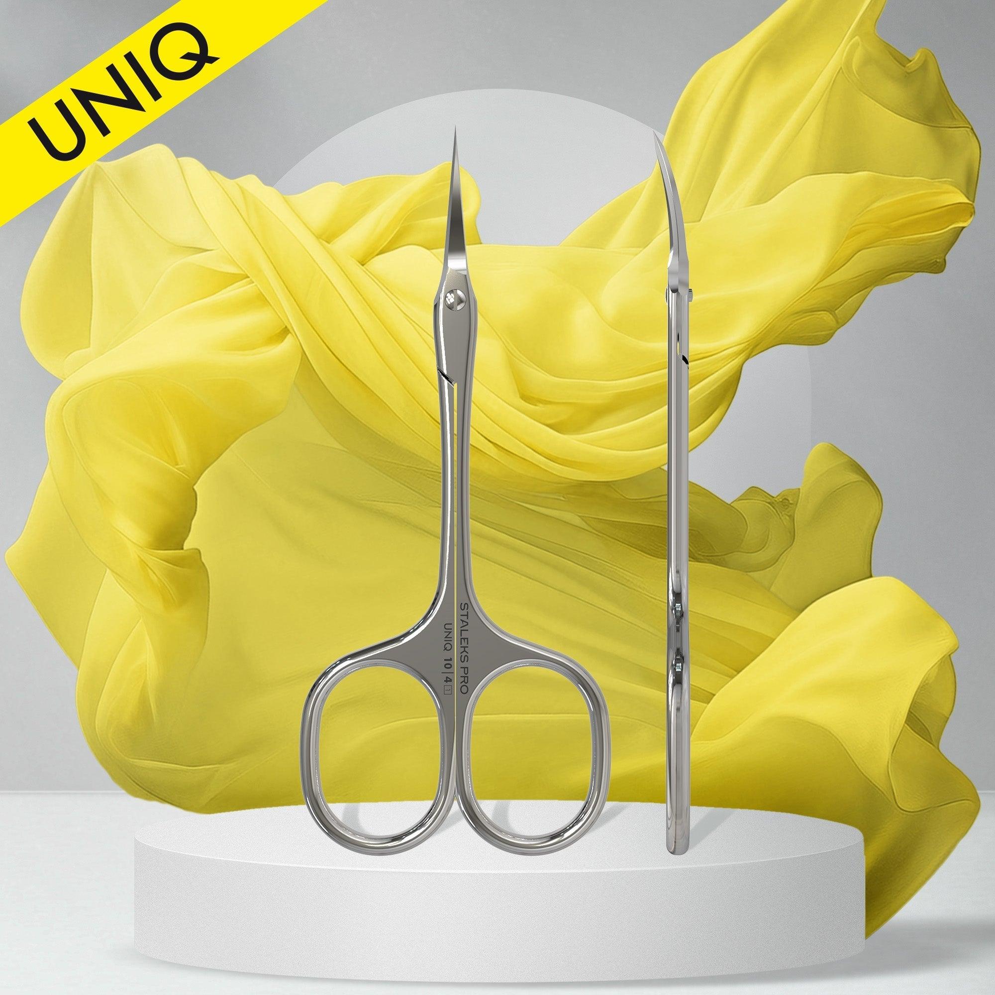 Staleks cuticle scissors "Ballerina" - UNIQ 10 TYPE 4
